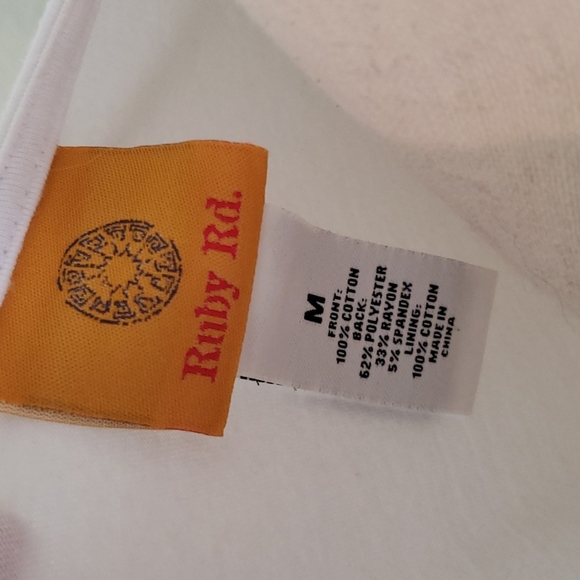 Ruby Rd Ladies Embroidered Top - Picture 5 of 5